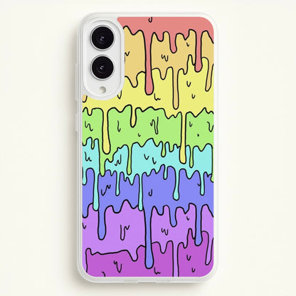 Dripping Rainbow  - Pattern Phone Case for Galaxy S25 Edge