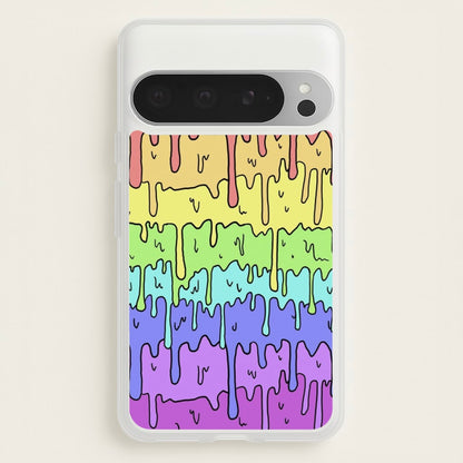 Dripping Rainbow  - Pattern Phone Case for Google Pixel 9 Pro XL