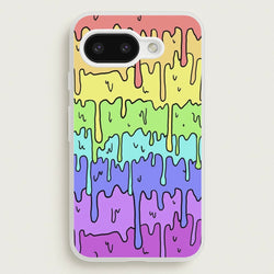 Dripping Rainbow  - Pattern Phone Case for Google Pixel 9a