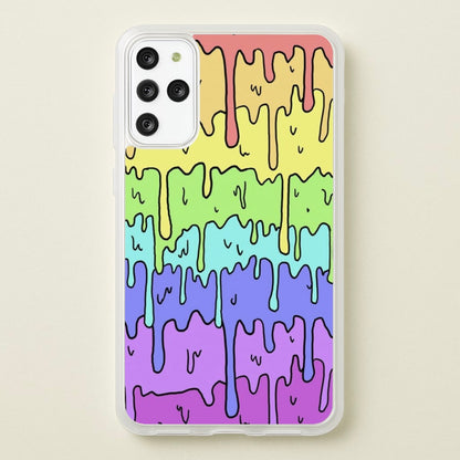 Dripping Rainbow  - Pattern Phone Case for Galaxy S20 Plus