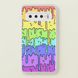 Dripping Rainbow  - Pattern Phone Case for Galaxy S10 Plus
