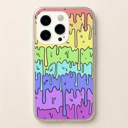 Dripping Rainbow  - Pattern Phone Case for iPhone 14 Pro Max