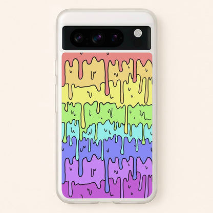 Dripping Rainbow  - Pattern Phone Case for Google Pixel 8 Pro