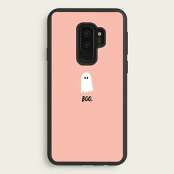 Boo - Ghost Halloween  - Halloween Phone Case for Galaxy S9 Plus