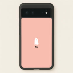 Boo - Ghost Halloween  - Halloween Phone Case for Google Pixel 6