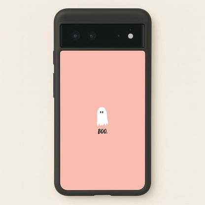 Boo - Ghost Halloween  - Halloween Phone Case for Google Pixel 6