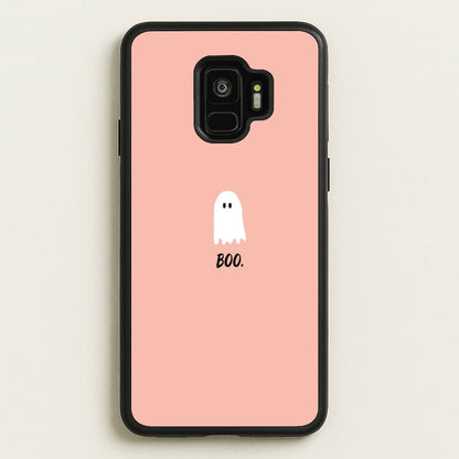 Boo - Ghost Halloween  - Halloween Phone Case for Galaxy S9
