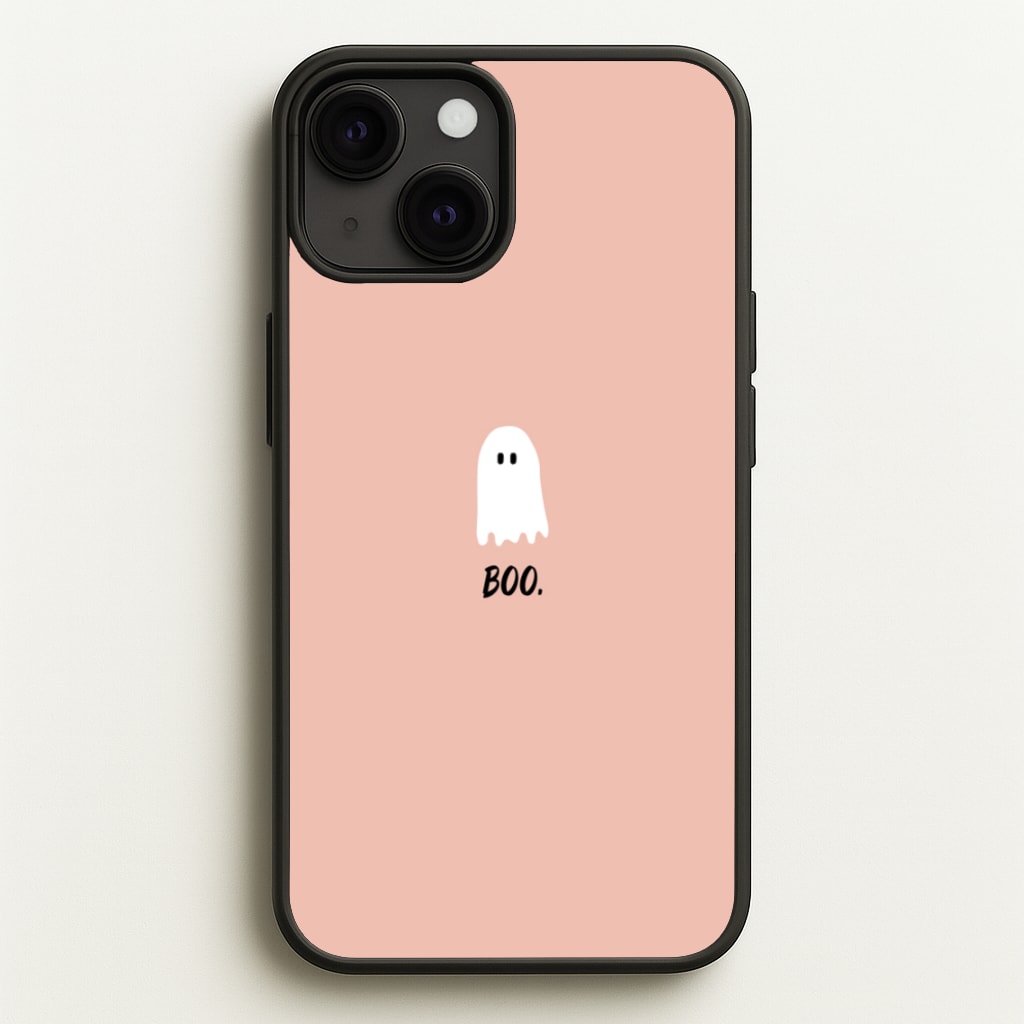 Boo - Ghost Halloween  - Halloween Phone Case for iPhone 13 Mini