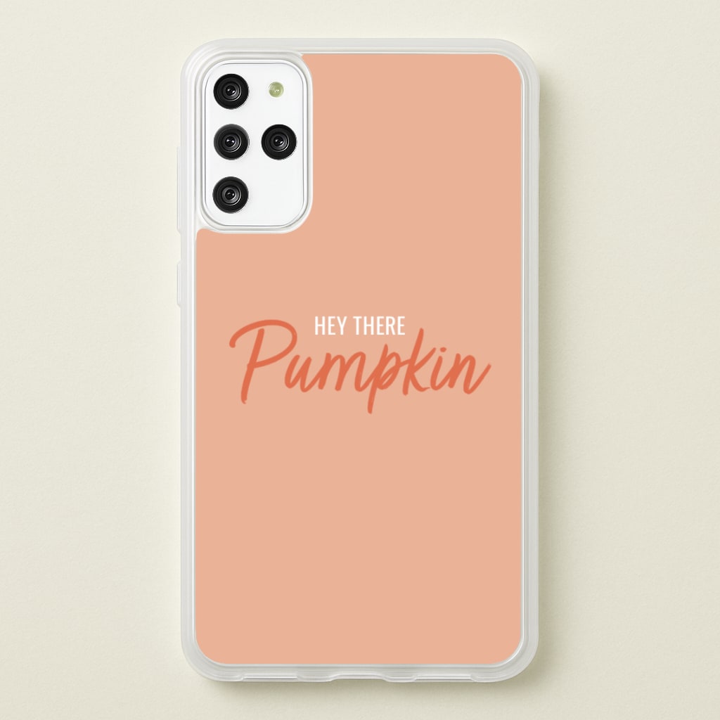 Hey There Pumpkin - Halloween  - Halloween Phone Case for Galaxy S20 Plus