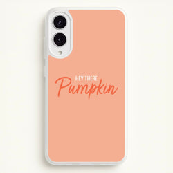 Hey There Pumpkin - Halloween  - Halloween Phone Case for Galaxy S25 Edge