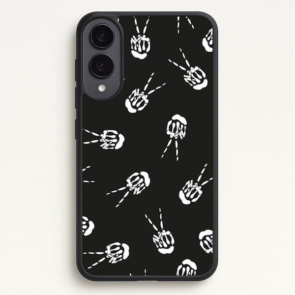 Skeleton Fingers - Halloween  - Halloween Phone Case for Galaxy S25 Edge