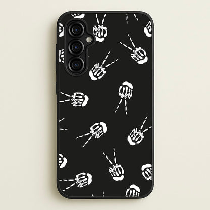 Skeleton Fingers - Halloween  - Halloween Phone Case for Galaxy A54