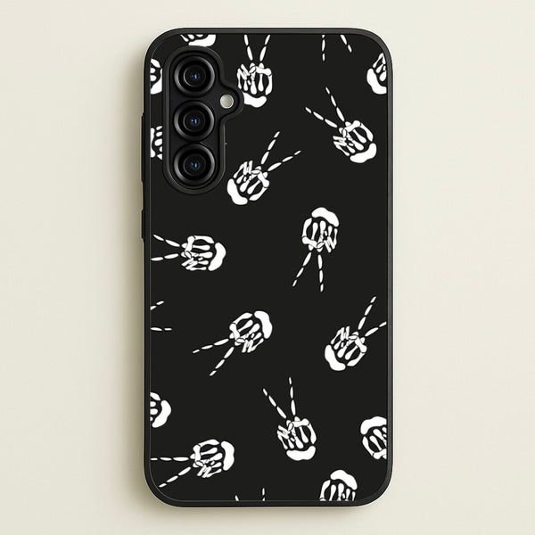 Skeleton Fingers - Halloween  - Halloween Phone Case for Galaxy A54