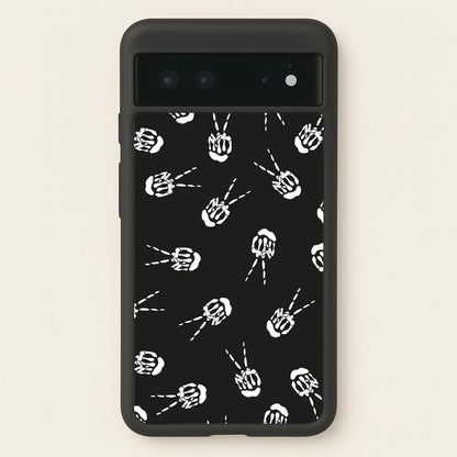 Skeleton Fingers - Halloween  - Halloween Phone Case for Google Pixel 6