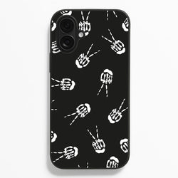Skeleton Fingers - Halloween  - Halloween Phone Case for iPhone 16 Plus
