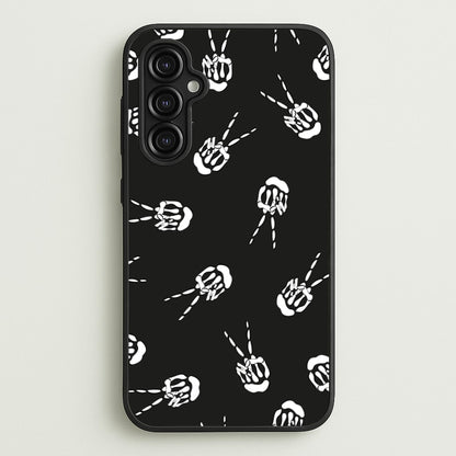 Skeleton Fingers - Halloween  - Halloween Phone Case for Galaxy A14