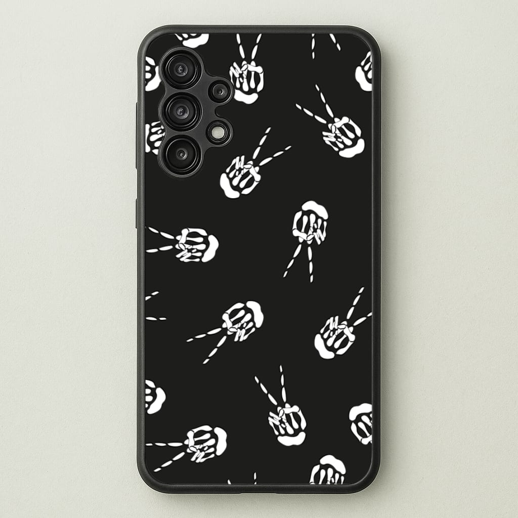Skeleton Fingers - Halloween  - Halloween Phone Case for Galaxy A13