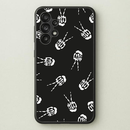 Skeleton Fingers - Halloween  - Halloween Phone Case for Galaxy A13