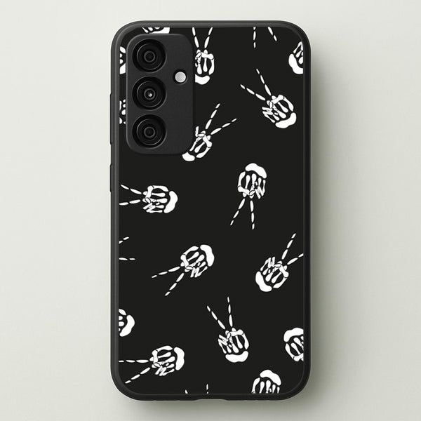 Skeleton Fingers - Halloween  - Halloween Phone Case for Galaxy A55