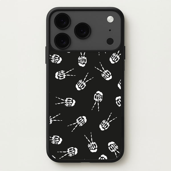 Skeleton Fingers - Halloween Phone Case for iPhone 17 Pro Max