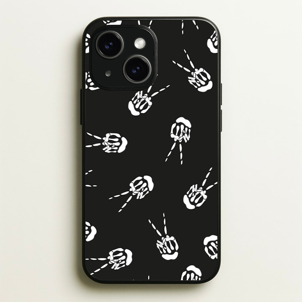 Skeleton Fingers - Halloween  - Halloween Phone Case for iPhone 15