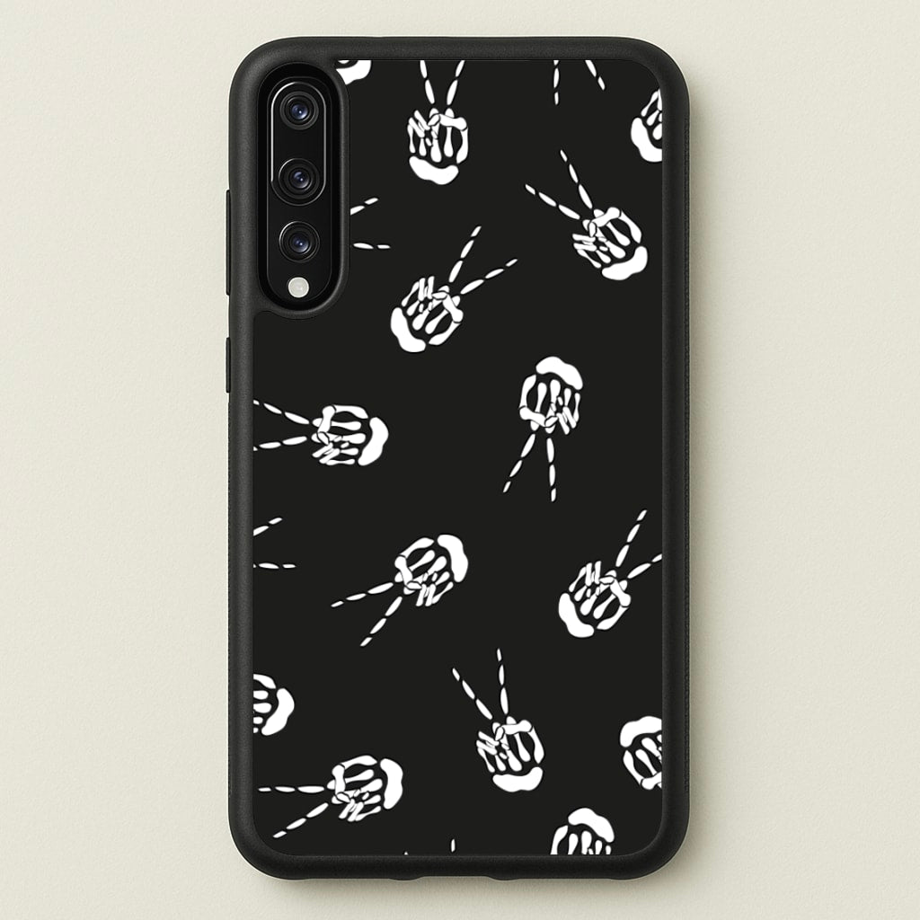Skeleton Fingers - Halloween  - Halloween Phone Case for Huawei P20 Pro