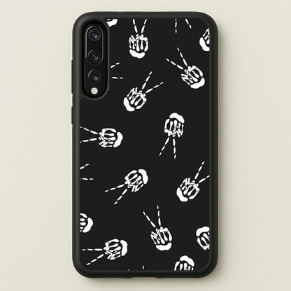 Skeleton Fingers - Halloween  - Halloween Phone Case for Huawei P20 Pro
