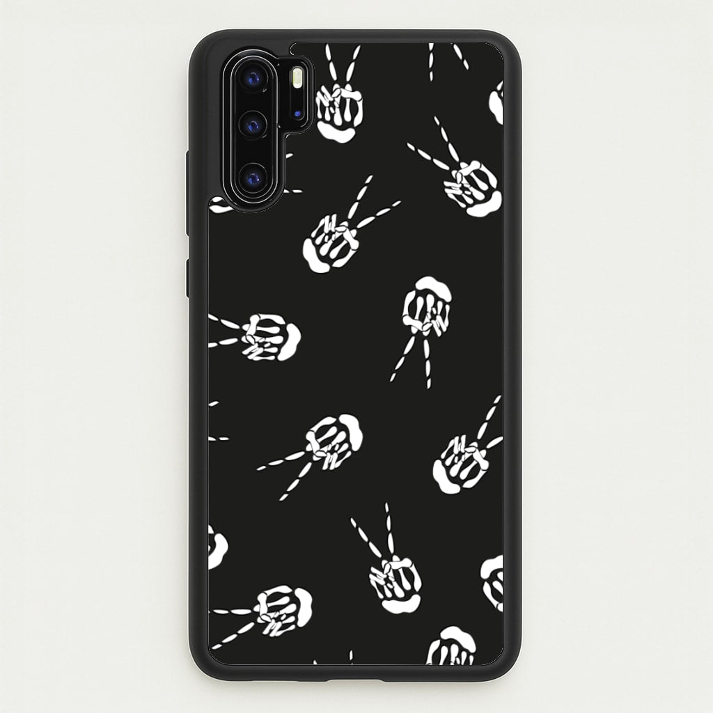 Skeleton Fingers - Halloween  - Halloween Phone Case for Huawei P30 Pro