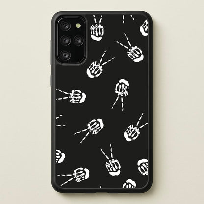 Skeleton Fingers - Halloween  - Halloween Phone Case for Galaxy S20 Plus