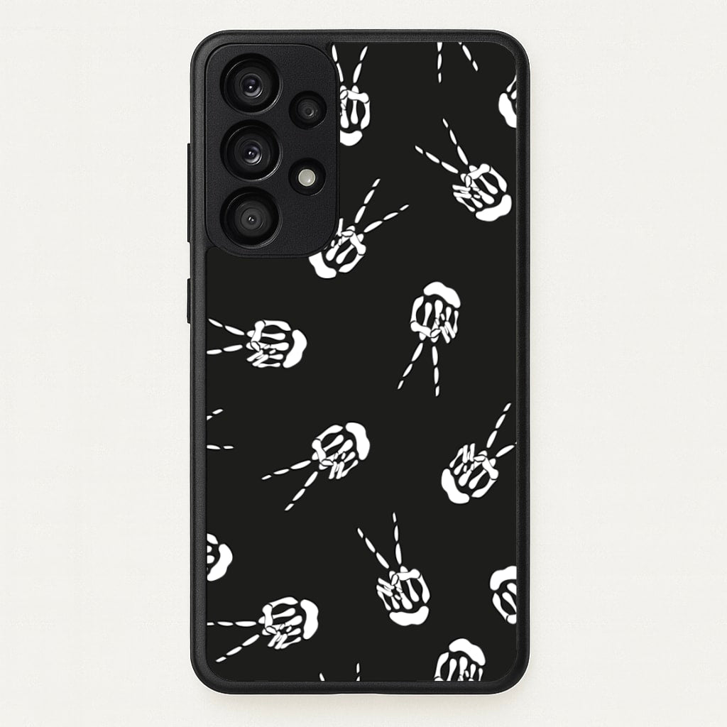 Skeleton Fingers - Halloween  - Halloween Phone Case for Galaxy A53