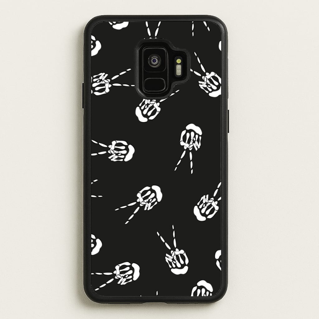 Skeleton Fingers - Halloween  - Halloween Phone Case for Galaxy S9