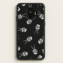 Skeleton Fingers - Halloween  - Halloween Phone Case for Galaxy S9