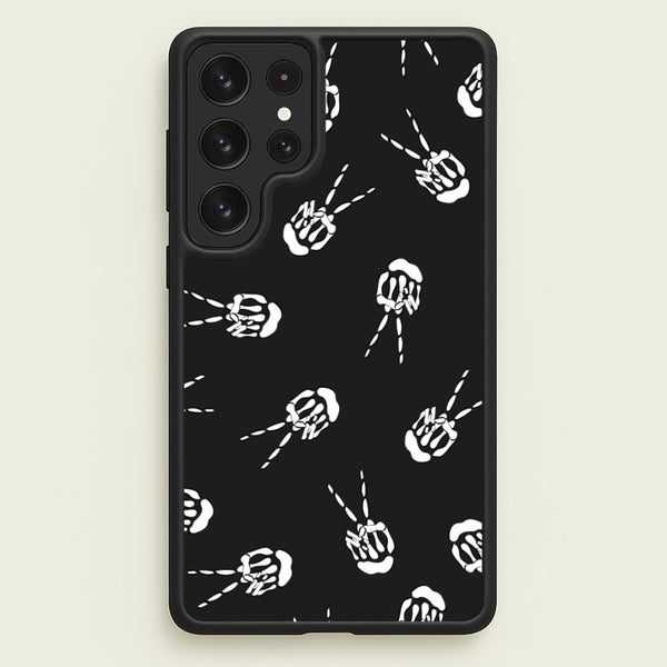 Skeleton Fingers - Halloween  - Halloween Phone Case for Galaxy S23 Ultra