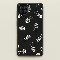 Skeleton Fingers - Halloween  - Halloween Phone Case for Galaxy A12