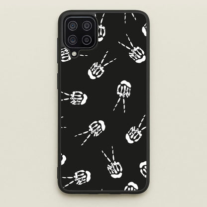 Skeleton Fingers - Halloween  - Halloween Phone Case for Galaxy A12