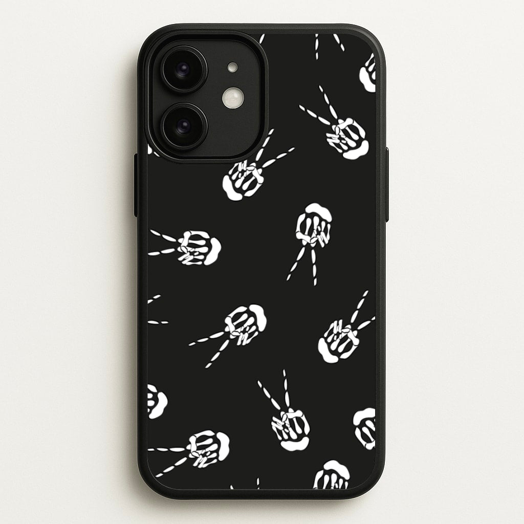 Skeleton Fingers - Halloween  - Halloween Phone Case for iPhone 11