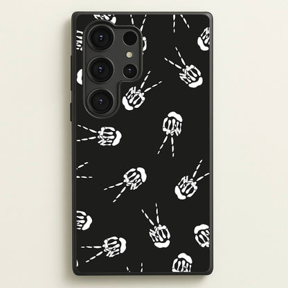 Skeleton Fingers - Halloween  - Halloween Phone Case for Galaxy S25 Ultra