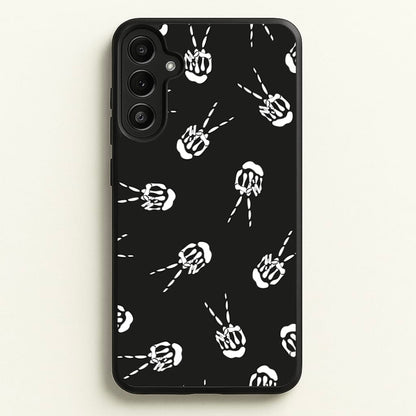 Skeleton Fingers - Halloween  - Halloween Phone Case for Galaxy A34