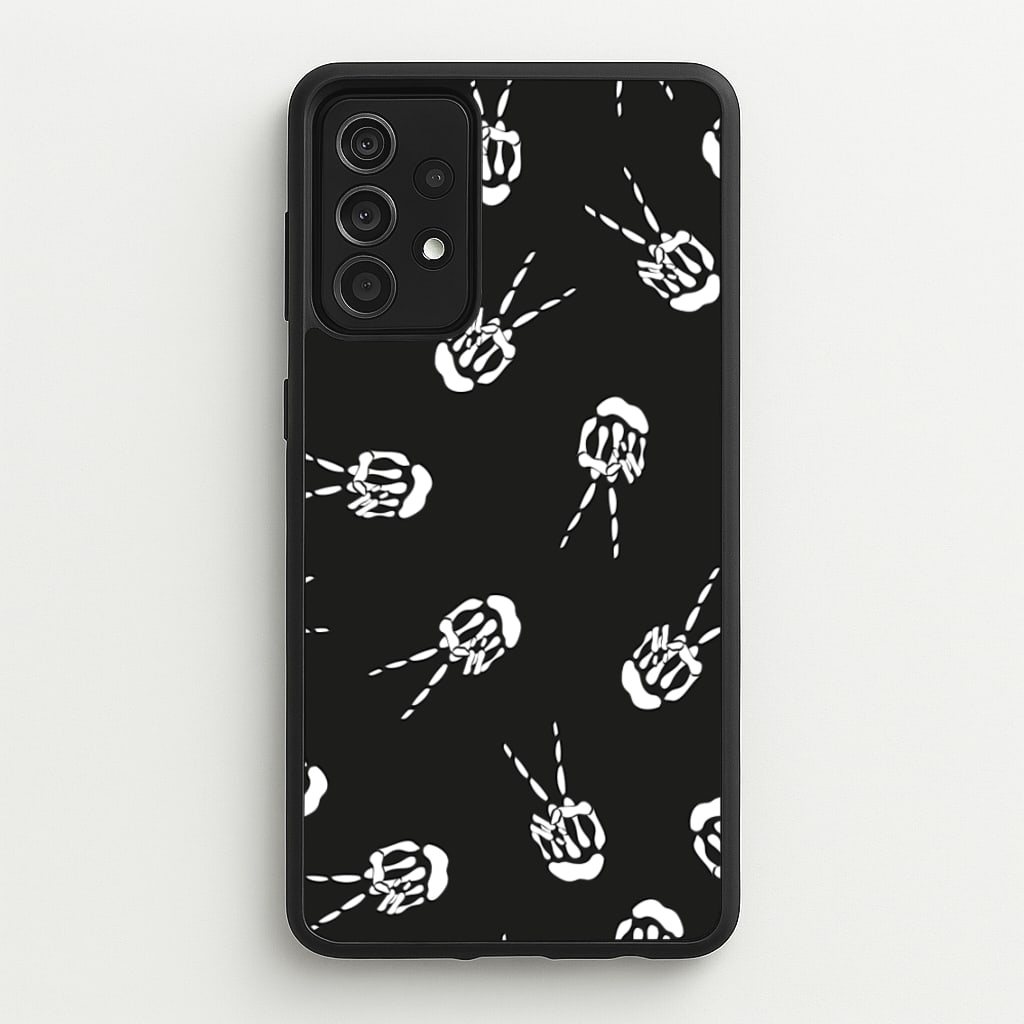 Skeleton Fingers - Halloween  - Halloween Phone Case for Galaxy A52 / A52s