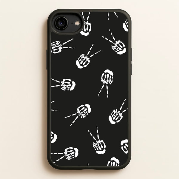 Skeleton Fingers - Halloween  - Halloween Phone Case for iPhone 6 / 7 / 8 / SE