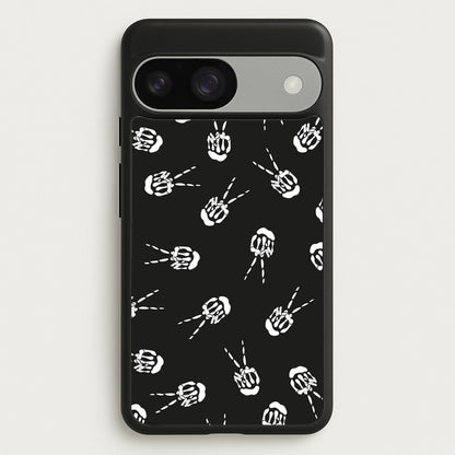 Skeleton Fingers - Halloween  - Halloween Phone Case for Google Pixel 9 / 9 Pro