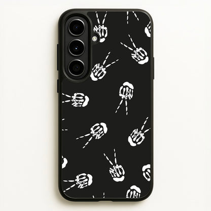 Skeleton Fingers - Halloween  - Halloween Phone Case for Galaxy A56