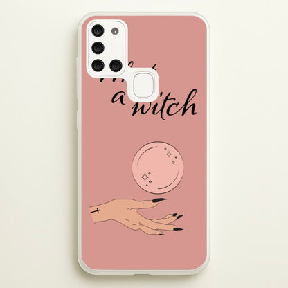 What A Witch - Halloween  - Halloween Phone Case for Galaxy A21s