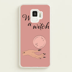 What A Witch - Halloween  - Halloween Phone Case for Galaxy S9