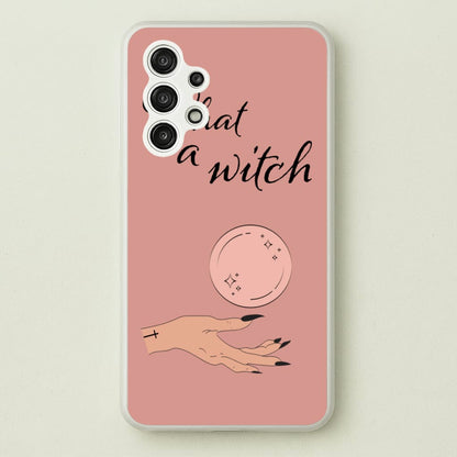 What A Witch - Halloween  - Halloween Phone Case for Galaxy A13