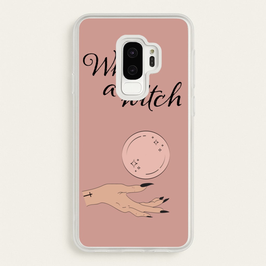 What A Witch - Halloween  - Halloween Phone Case for Galaxy S9 Plus