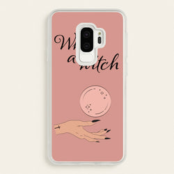 What A Witch - Halloween  - Halloween Phone Case for Galaxy S9 Plus