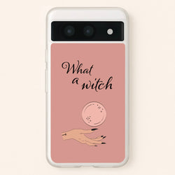 What A Witch - Halloween  - Halloween Phone Case for Google Pixel 8a