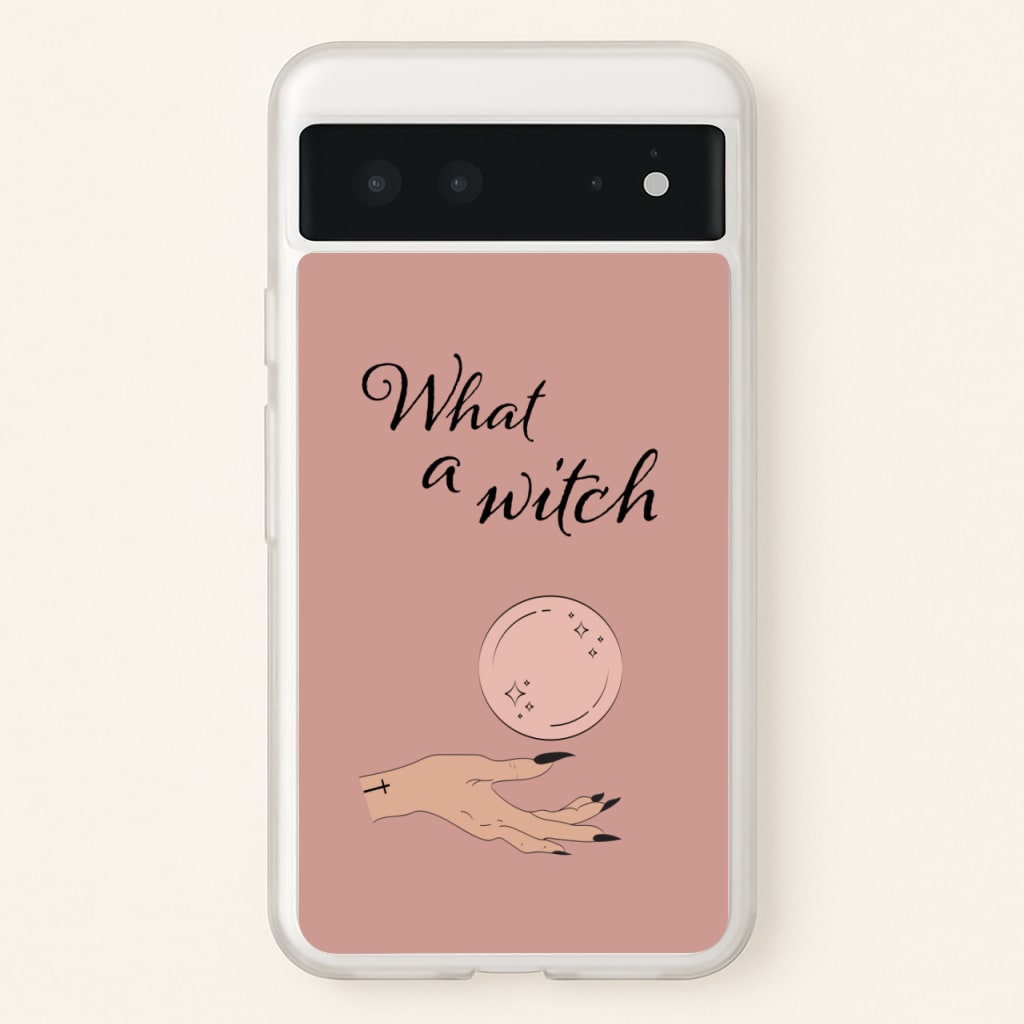 What A Witch - Halloween  - Halloween Phone Case for Google Pixel 6