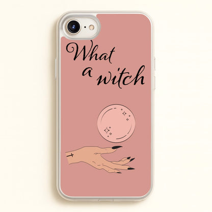 What A Witch - Halloween  - Halloween Phone Case for iPhone 6 / 7 / 8 / SE